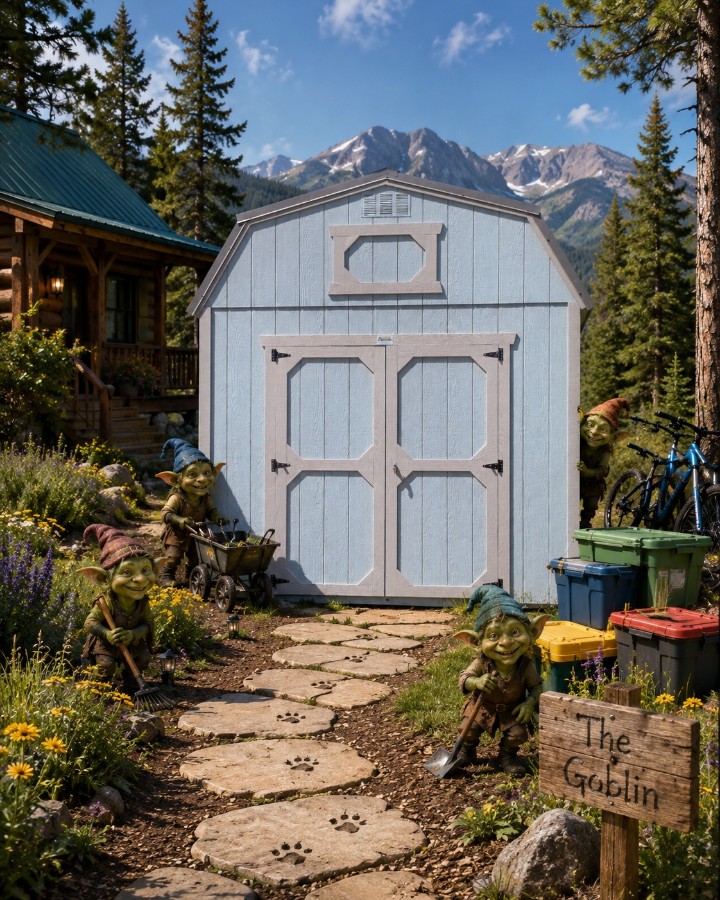 'The Goblin' 10x20 Lofted Barn Shed